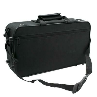 New Portable Lightweight Square Messenger Case For Clarinet Black Musicians