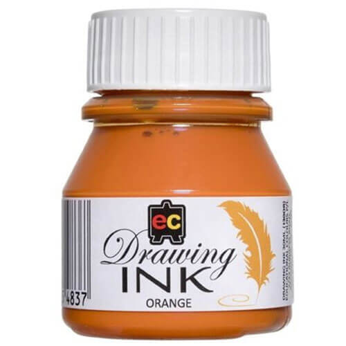 Orange Ec Drawing Ink 30ml Free Global Shipping