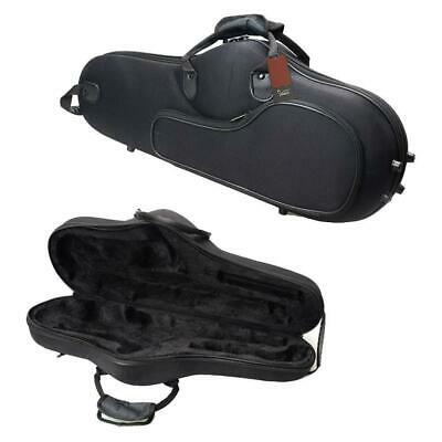 Professional Alto Saxophone Hard Case Sax Bag Instrument Protection Black