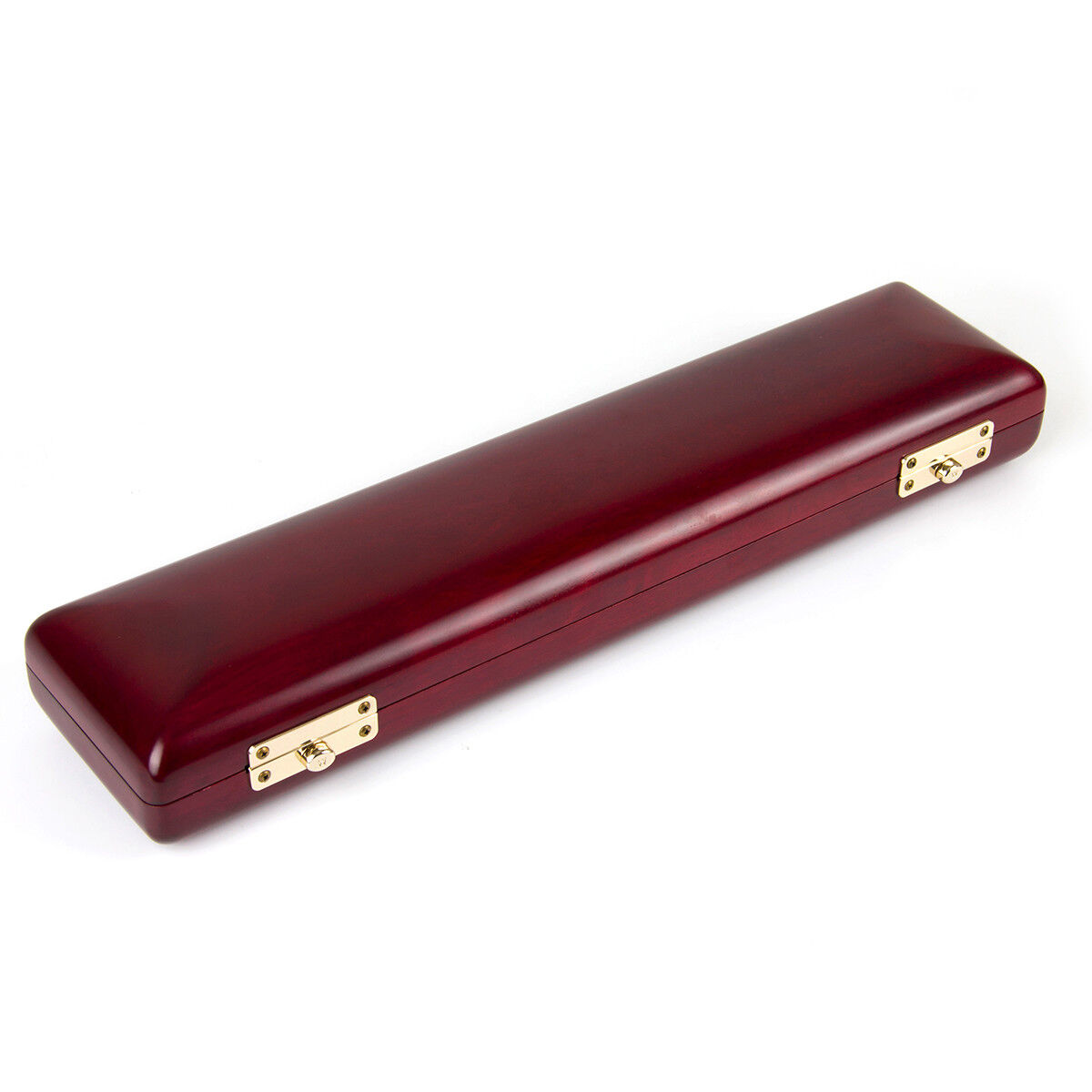 Advanced Hard Red Wood Flute Case16 Holes French Style